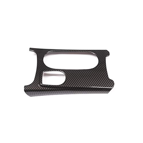 Cubre porta vasos interior en fibra de carbono para Mercedes Benz miniatura 6