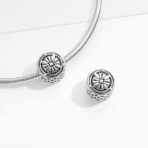 925 Sterling Silver Skull Charms for Bracelet Necklace - Black Gold Anatomical Heart, Lung, Brain, Skeleton, Gothic Butterfly - for Mother Sister2