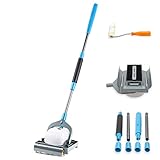 Paint Roller Kit, GEREFET Automatic 8-Inch Ejection Paint Roller Brush Pro, 1.2L Capacity Paint...