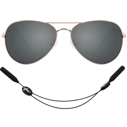 INFI Glass Lens Polarized Sunglasses Aviator Women Men Fishing Driving Beach Glasses Mirrored Coating Scratch Resistant