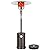Hykolity 50,000 BTU Propane Patio Heater with Table Design, Stainless Steel Burner, Triple Protection System, Wheels, Outdoor Heaters for Patio, Garden, Commercial and Residential, Bronze