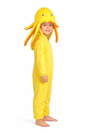 Image of Raj Costume Animal Fancy Dress Costume for Boys & Girls | Hooded Full Body Wildlife Zoo Animal Jumpsuit | Soft Costume for School Function, Fancy Dress, Halloween, Birthday, Cosplay & Role Play