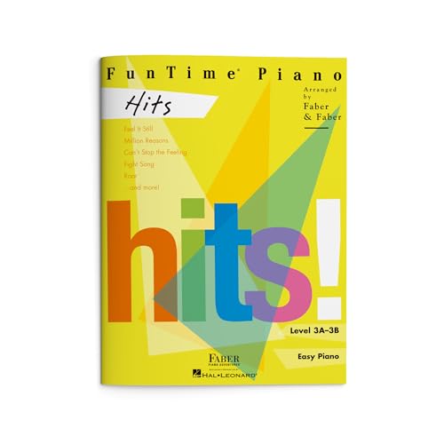 FunTime Piano Hits – Piano Sheet Music | 11 Popular Songs for Level 3A-3B | Easy Arrangements for Beginners and Intermediate Players | Includes Ed Sheeran, Lady Gaga, Justin Timberlake and More