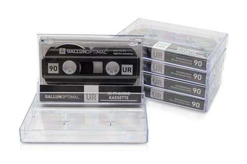 GALLUNOPTIMAL UR90 Audiokassetten 90 min. Leerkassetten 5er Pack - Leerkassetten 90 min
