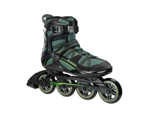 5thElement Viper Inline Skates, Black/Green (7)