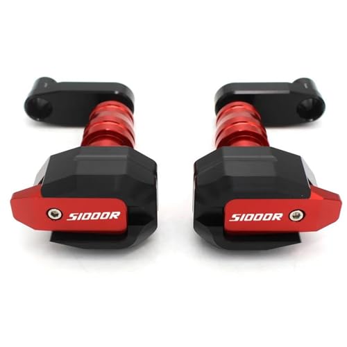 Curseur de cadre S1000R 2015 2016 rouge protection moteur contre les chutes