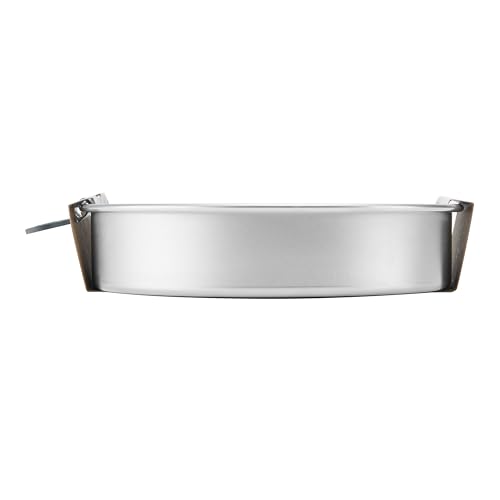 MasterClass Recycled Aluminium Loose Base Cake Pan, Round Baking Tin for Cakes 2cm / 8” Cake Tin, Silver, 20 cm - Image 3