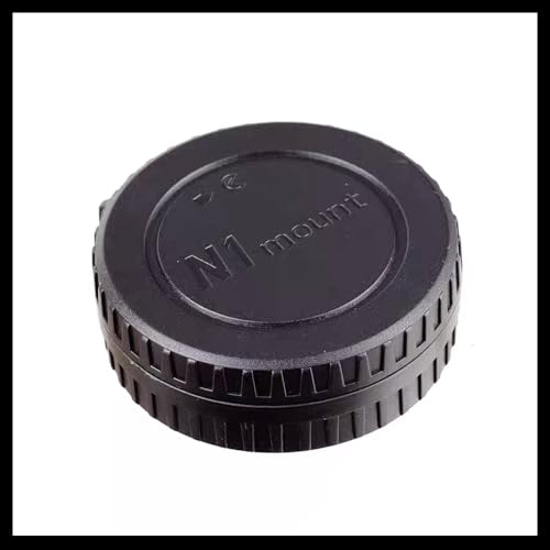 Tapa para cuerpo de cámara y tapa trasera para lente compatibles con Nikon N1 J5, J3, J2, J1, V3, V2, V1 (paquete de 2 unidades) miniatura 4