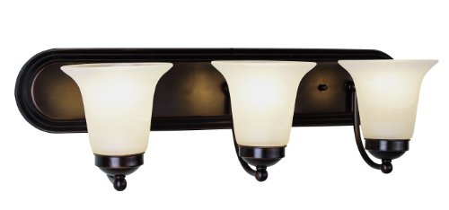 Exclusive Discount 70% Price  Trans Globe Lighting TG3503 ROB Traditional Three Vanity Bar Outdoor-Post-Lights, Bronze/Dark
