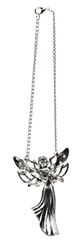 Chroma 48012 Guardian Angel Auto Ornamentz, Silver, 2 X 2 #TOP3