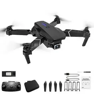 WEADFAX-Drone-with-4K-Camera-WiFi-FPV-1080P-HD-Dual-Foldable-RC-Quadcopter-Altitude-Hold-Headless-Mode-Hight-Hold-Color-quadcopter (VBN1)