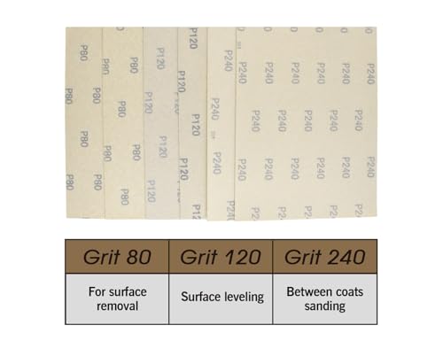 ROLLINGDOG Drywall Corner Sander - Hand Sander with 6PC Oxide Mesh Sandpaper for Corner Wall Cleaning and Polishing