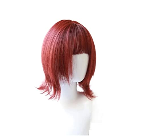 vhjRTed Natural Style Women's Bob Wig Short Curly Wavy with