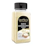 GranAroma Horseradish Powder, 8 oz, Strong Flavor, Sharp & Spicy, Dried Horseradish