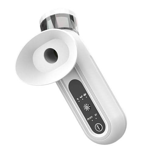 Pulverizador de ojos, humectante y chupete portátil recargable, gotas para ojos pequeños, vaporizador para ojos secos y cara, compresa caliente, compresa caliente recargable