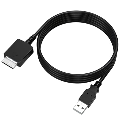 Toxaoii Cable de carga USB C WMC NW20MU para reproductores MP3 MP4 para Sony Walkman NWZ A726 A728 A729 A815 A816 S615 S616 S618 S716 S718, cable de alimentación de transferencia de datos de 4 pies