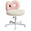 Pink and Off-white With White Leg/Wheels