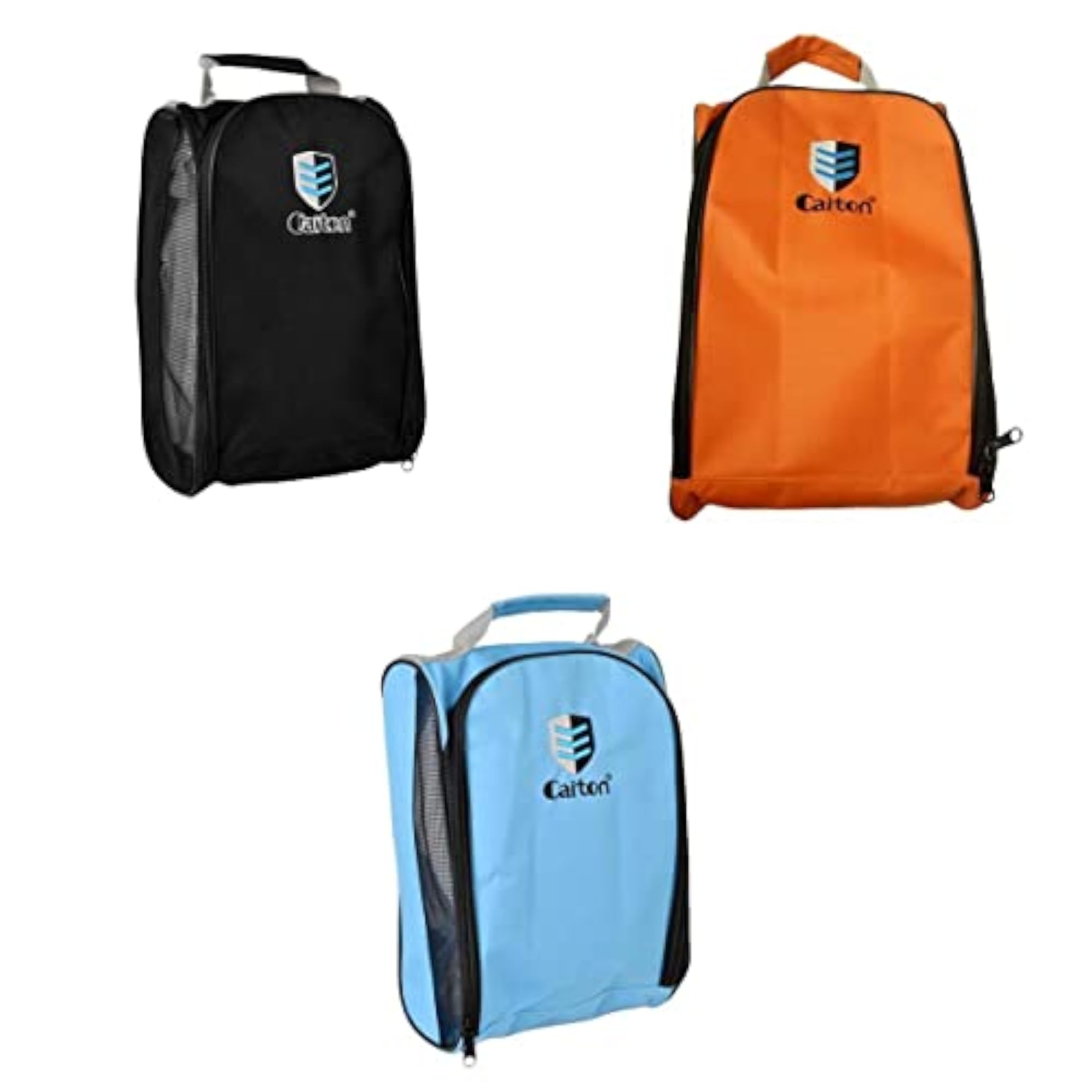 3 Pieces Portable Golf Sport Shoes Bag