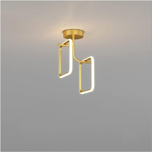 Lustre moderne noir et or au design chic pour un éclairage de luxe - 2