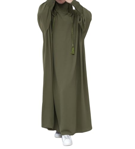 Robe musulmane abaya idéale pour la prière et le quotidien décontracté