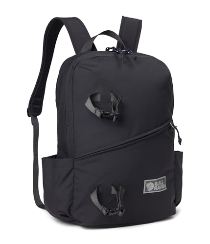 Image of Fjallraven Vardag Backpack 17 - Classic Daypack, Recycled Fabric Construction - School, Travel, Coal Black, One Size