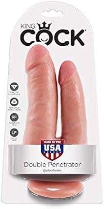 PIPEDREAM King Cock Double Penetrator Flesh - 1 Unidad
