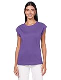 Urban Classics Damen Ladies Extended Shoulder Tee T-Shirt, ultraviolet, M