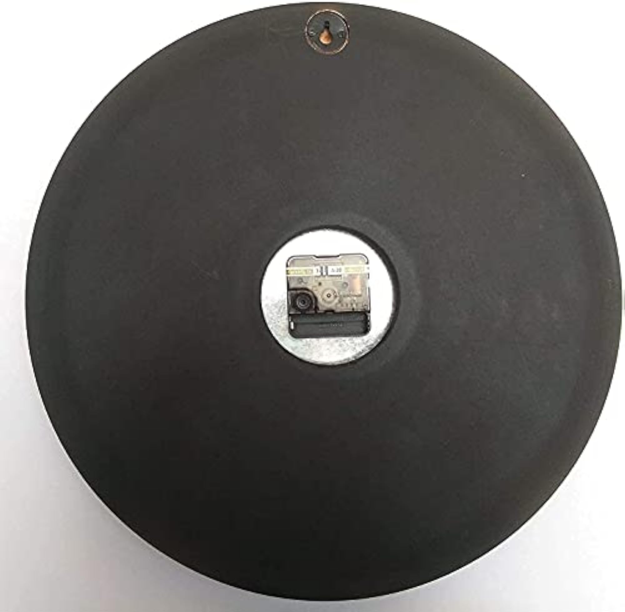 Analog Wall Clock with Wood and Brass Finish