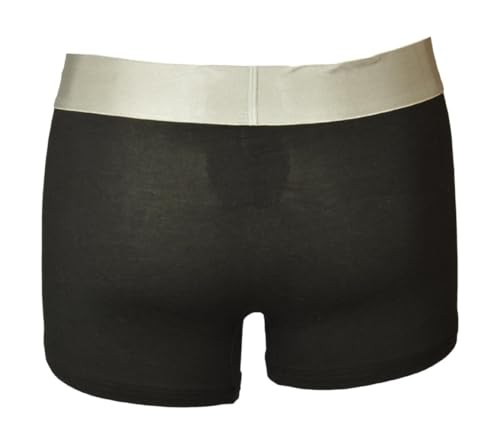 Calvin Klein NB3130O Men's Cotton Stretch Boxer Shorts with Visible Elastic and Logo Pack of 34