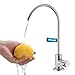 VFAUOSIT Water Filter Faucet, Drinking Water Faucet for Kitchen Sink Fits Most Reverse Osmosis or Water Filtration System, Lead-Free Stainless Steel Non-Air Gap RO Faucet Brushed Nickel for Bar Sink