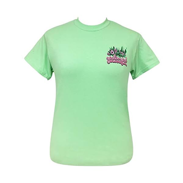 Girlie Girl Originals Don't Hurry Mint Short Sleeve T-Shirt (Medium)