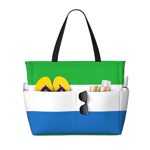 Sac de plage grand format souple pour éviter l'encombrement et transporter tout votre été