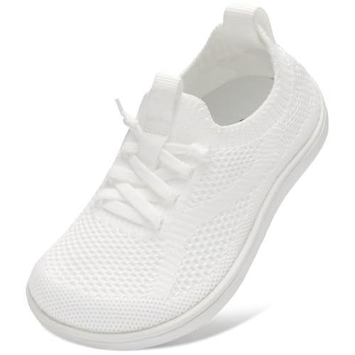 LeIsfIt Toddler Shoes Boys Girls Wide Slip on Shoes Kids Barefoot Sneakers Breathable Tennis Shoe Non-Slip Zero Drop Minimalist Sneakers