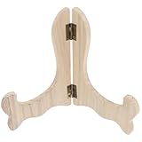 Construction robuste : conçu pour durer, ce présentoir reste stable et ne se déforme pas facilement, garantissant une fiabilité à long terme. porte-livres illustrés, présentoir en bois