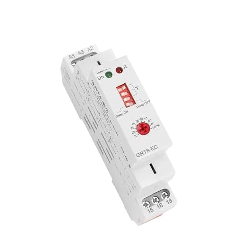 Relais temporisé GRT8-EC AC380V pour contrôle de circuit électrique