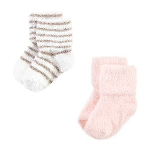 Image of Hudson Baby Baby 8-pack Cotton Rich Newborn and Terry Socks