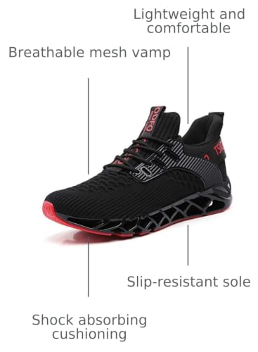 Image of Mens Running Shoes Non Slip Athletic Tennis Walking Fashion Sneakers