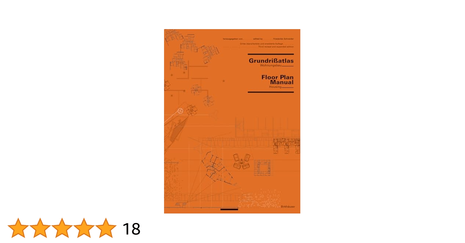 Grundrißatlas Floor PlanAtlas BIRKHAUSER Grundrissatlas Wohnungsbau