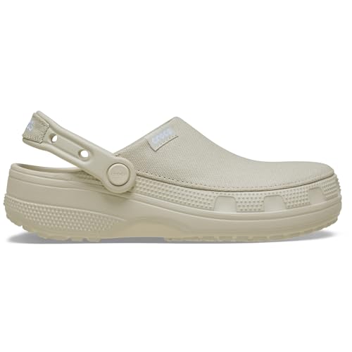 Image of Crocs Unisex-Adult Classic Crafted Canvas & Suede Clogs