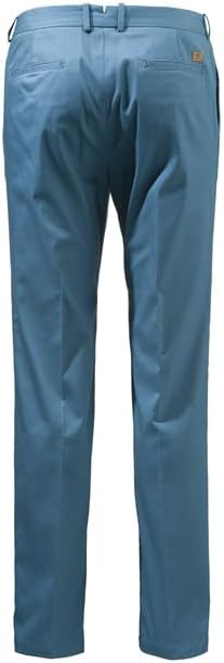Beretta Classic Chino Pants | Men's Slacks | Comfort Cotton Pants for Men | Double Front Pleats | Men's Chino Pants for Work | Green, Medium - Image 2