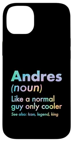 Andres Like A Normal Guy Only Cooler Legend King �t�@�[�X�g�l�[�� �X�}�z�P�[�X iPhone 14 Plus �p