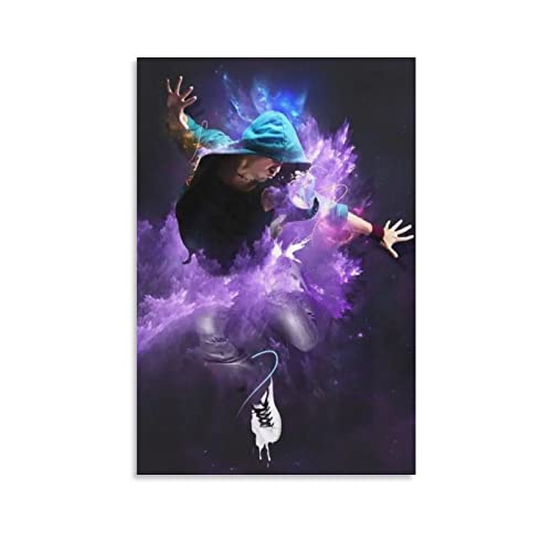 HipHop Dance Art Poster Art Photo Décoration murale à suspendre 40 x 60 cm Cover