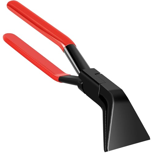 TUAKIMCE Alicates de plegado de 45°, alicates para chapa ancha, 60 mm, alicates de doblado de chapa con mango antideslizante, herramienta para doblar y alisar chapas, herramienta de Spengler
