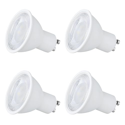 Ampoule LED GU10 blanc chaud 2,5W SEBSON lot de 4 spots encastrés 230V pour éclairage maison