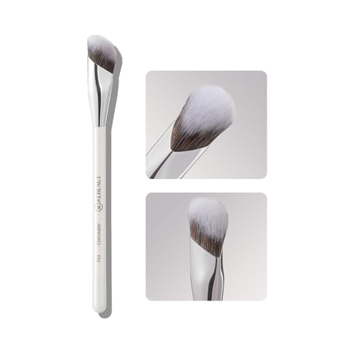 Albeaut Concealer Brush, Angled Under Eye Makeup Small Foundation Precision Face Blending Brush (193 concealer brush), 1pc
