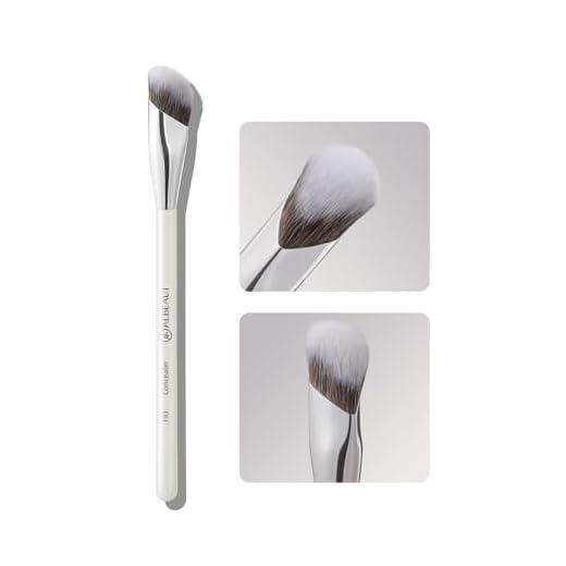 Albeaut Concealer Brush, Angled Under Eye Makeup Small Foundation Precision Face Blending Brush (193 concealer brush), 1pc