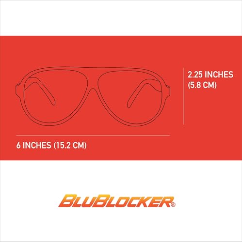 Image of BluBlocker Original Aviator Sunglasses | Retro | Blocks 100% of Blue & UV light | For Men & Women | Reduce Glare & Eye Stress