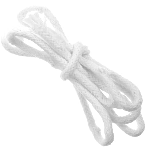 Yardenfun Replacement Fiberglass Wick 1m Length Suitable for Outdoor Lanterns Wine Bottle Lights Health-Friendly Perfect for Candles and Lamps