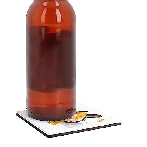 Sous verre décapsuleur lot de 6 évite les taches sur la table