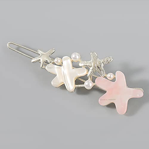 Image of Young & Forever Gift Special Fashion Celestial Stars Flower Butterfly Gold Plated Crystal Barrette Hair Clip /Pin Hair Accessories for women